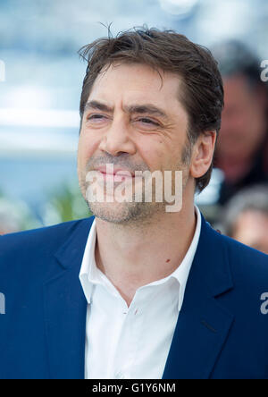 Cannes, Frankreich. 20. Mai 2016. Javier Bardem Schauspieler das letzte Gesicht Photocall. 69 Th Cannes Film Festival Cannes, Frankreich 20. Mai 2016 Diw90965 © Allstar Bild Bibliothek/Alamy Live-Nachrichten Stockfoto