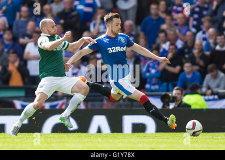 Hamden Park, Glasgow, Schottland. 21. Mai 2016. Schottische Pokalfinale. Rangers gegen Hibernian Edinburgh. Bildnachweis: Aktion Plus Sport/Alamy Live-Nachrichten Stockfoto