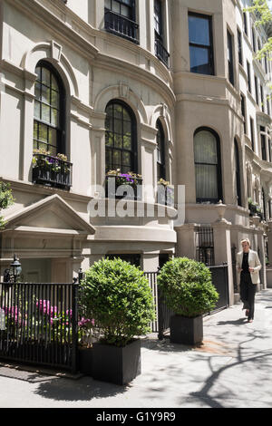 Carnegie Hill Historic District, New York City, USA Stockfoto