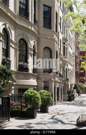 Carnegie Hill Historic District, New York City, USA Stockfoto