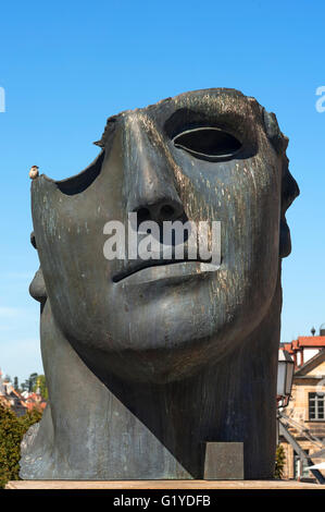 Centurione I, Skulptur von Igor Mitoraj, 1987, Bamberg, Upper Franconia, Bayern, Deutschland Stockfoto