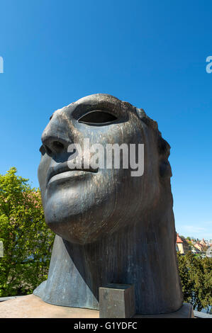 Centurione I, Skulptur von Igor Mitoraj, 1987, Bamberg, Upper Franconia, Bayern, Deutschland Stockfoto