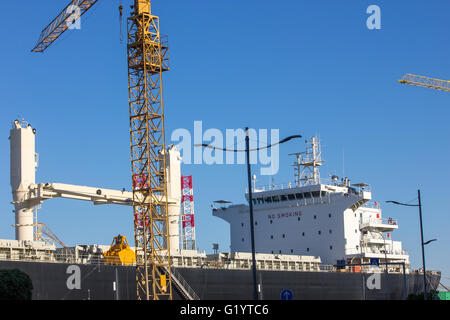 Werft in Pula, Kroatien. Stockfoto