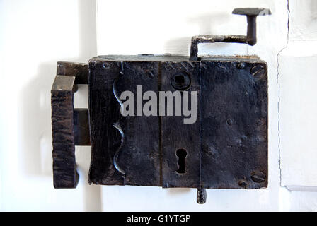 Alte Türklinke Stockfoto