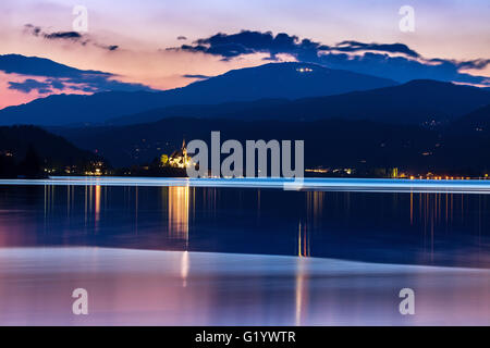Heilige Primus und Felician-Kirche in Maria Wörth. Maria Wörth, Kärnten, Österreich. Stockfoto