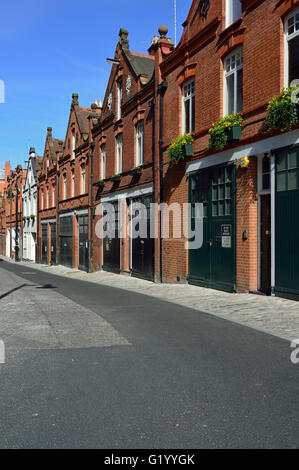 Bourdon Street, Mayfair, London W1, Vereinigtes Königreich Stockfoto