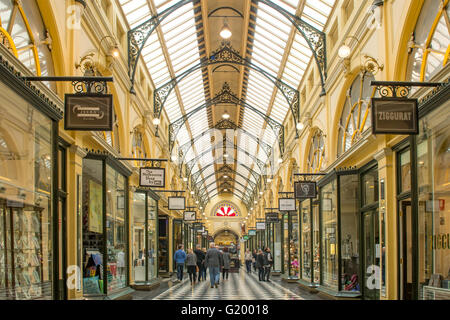 Royal Arcade, Melbourne, Victoria, Australien Stockfoto