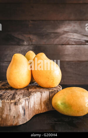 Gelben Mangos Stockfoto