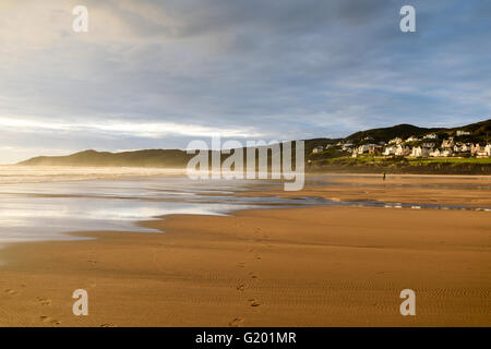 Woolacombe Beach in der englischen Grafschaft North Devon, UK. Stockfoto