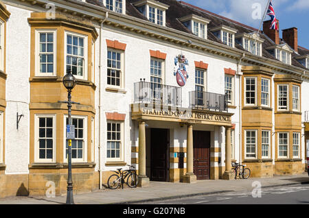 Stratford Bezirksrat Büros an Elizabeth House in der Church Street, Stratford-upon-Avon Stockfoto