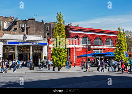 South Kensington Station, South Kensington, London Stockfoto