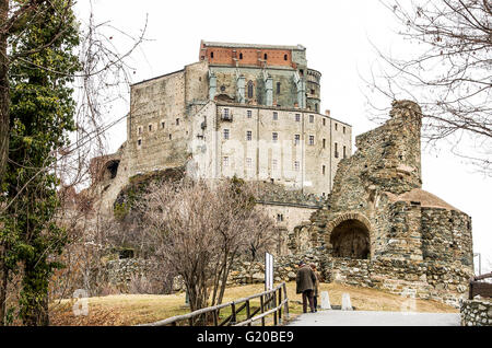 Sacra di San Michele - Avigliana - Turin - Italien Stockfoto