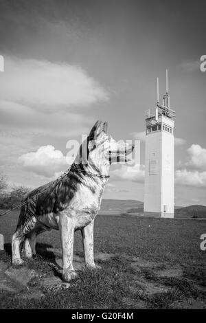 Point Alpha Deutschland. Dies ist die Website der einmalige Grenze zwischen West- und Ostdeutschland, wenn das Land geteilt war. Es ist n Stockfoto