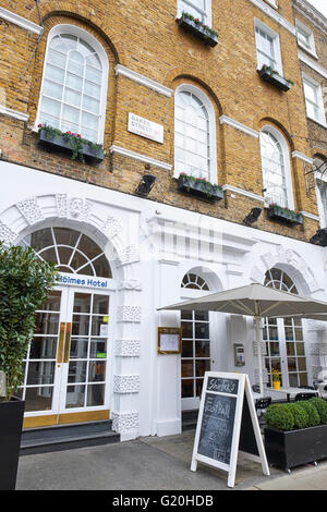 Sherlock Holmes Hotel Baker Street London UK Stockfoto