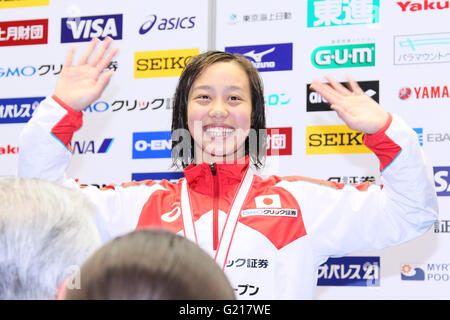 Runa Imai, 20. Mai 2016 - Schwimmen: Japan Open 2016 Frauen 100 m Brustschwimmen Preisverleihung Tatsumi International Swimming Center in Tokio, Japan. (Foto von Yohei Osada/AFLO SPORT) Stockfoto