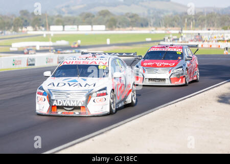 Melbourne, Australien. 22. Mai 2016.  Rennen Sie 11 der Vigin Australien Supercars Meisterschaft in Winton Raceway. Bildnachweis: David Hewison/Alamy Live-Nachrichten Stockfoto