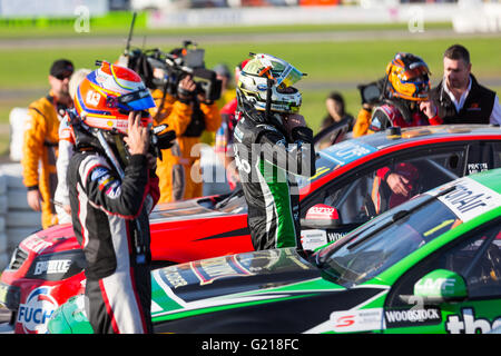 Melbourne, Australien. 22. Mai 2016.  Rennen Sie 11 Vigin Australien Supercars Champiionship Raceway Winton. Bildnachweis: David Hewison/Alamy Live-Nachrichten Stockfoto