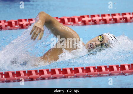 Tatsumi internationale Schwimmbad, Tokio, Japan. 20. Mai 2016. Ayatsugu Hirai, 20. Mai 2016 - Schwimmen: Japan Open 2016 Herren 1.500 m Freestyle-Finale am internationalen Pool Tatsumi, Tokio, Japan. © AFLO SPORT/Alamy Live-Nachrichten Stockfoto