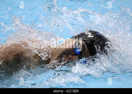 Tatsumi internationale Schwimmbad, Tokio, Japan. 20. Mai 2016. Yuki Kobori, 20. Mai 2016 - Schwimmen: Japan Open 2016 Herren 200 m Freestyle-Finale am internationalen Pool Tatsumi, Tokio, Japan. © AFLO SPORT/Alamy Live-Nachrichten Stockfoto