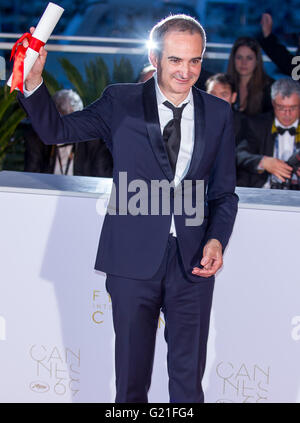 Olivier Assayas Regisseur Awards Photocall. 69 Th Cannes Film Festival Cannes, Frankreich 22. Mai 2016 Diw91101 Credit: Allstar Bild Bibliothek/Alamy Live-Nachrichten Stockfoto