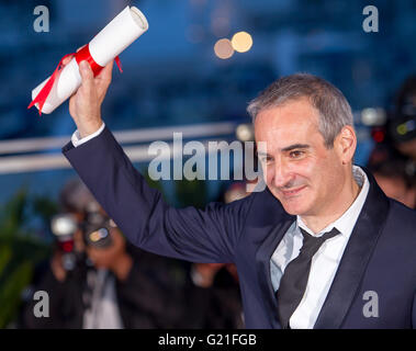 Olivier Assayas Regisseur Awards Photocall. 69 Th Cannes Film Festival Cannes, Frankreich 22. Mai 2016 Diw91103 Credit: Allstar Bild Bibliothek/Alamy Live-Nachrichten Stockfoto