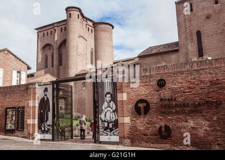 Albi: Toulouse-Lautrec Stockfoto
