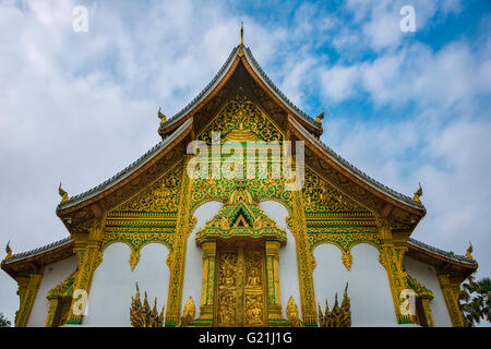 Buddhistische Tempel Haw Pha Bang am Königspalast, Historic District, Luang Prabang, Louangphabang, Laos Stockfoto