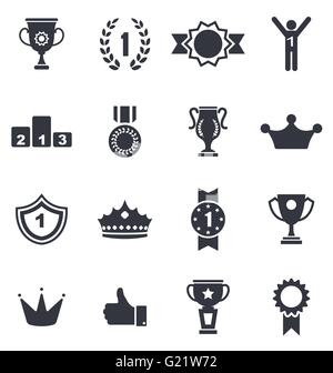 Bunte Sammlung vergibt Icons Isolated on White Background Stock Vektor