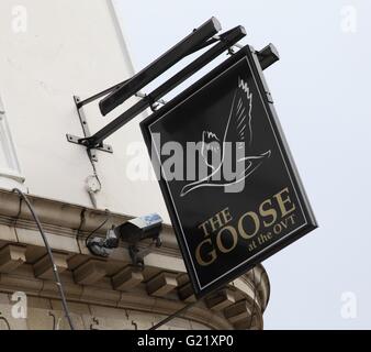 Die Gans auf den OVT Pub, Selly Oak, Birmingham Stockfoto