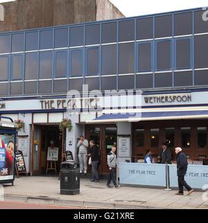 Birne Baum Pub in Kings Heath, Birmingham Stockfoto