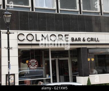 Colmore Bar &amp; Grill auf Waterloo Street, Birmingham Stockfoto