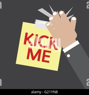 Aprilscherz-Tag-Konzept-Symbol-Vektor-Illustration Stock Vektor