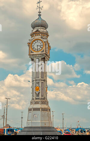 Para Uhrturm Belem, Brasilien Stockfoto