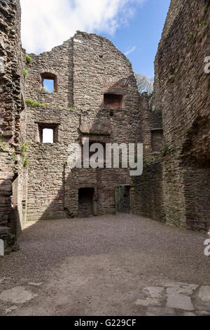 Ludlow Castle, Ludlow, Shropshire, England, Großbritannien Stockfoto