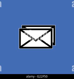 E-Mail Symbol Briefsymbol - Vektor. Stock Vektor
