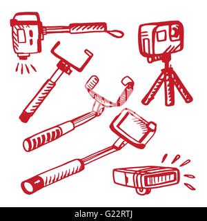 Gadgets Stock Vektor