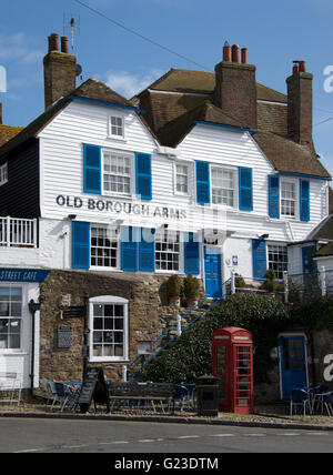 Alten Borough Arms, Gastwirtschaft in Rye, E Sussex, England, UK Stockfoto