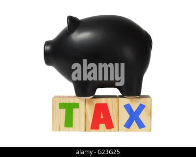 Steuer-Konzept Stockfoto