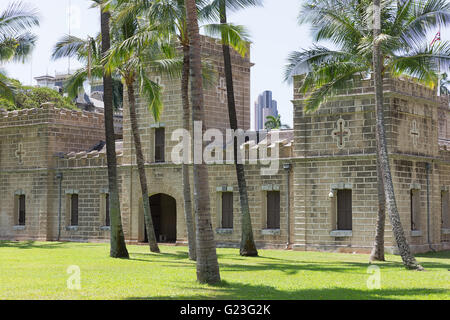 Iolani Kaserne Stockfoto