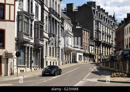 Gebäude in Spa, Belgien Stockfoto