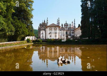 Casa de Mateus Manor, Mateus, Tras-Os-Montes, Portugal Stockfoto