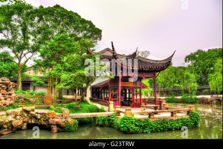 Humble Administrators Garden, der größte Garten in Suzhou Stockfoto