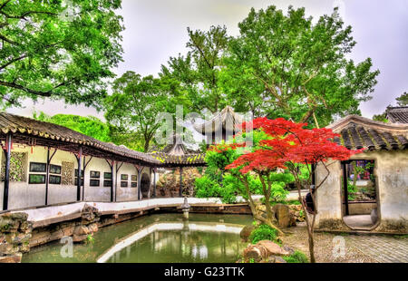 Humble Administrators Garden, der größte Garten in Suzhou Stockfoto