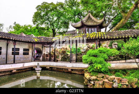 Humble Administrators Garden, der größte Garten in Suzhou Stockfoto