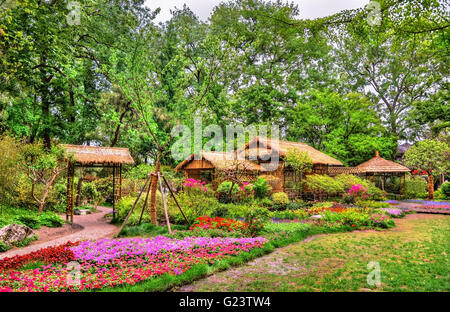 Humble Administrators Garden, der größte Garten in Suzhou Stockfoto