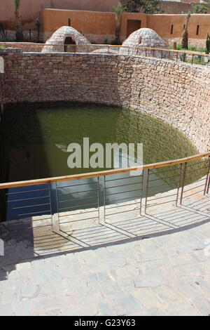 Blue Spring in der Medina von Tiznit (Südmarokko) Stockfoto