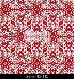 Primitive abstrakte Paisley-Muster Stock Vektor