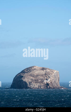 Der Bass Rock in den Firth of Forth, Schottland. Stockfoto