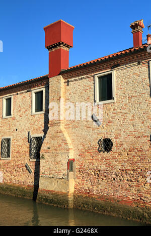 Typische venezianische Lagune Haus. Stockfoto