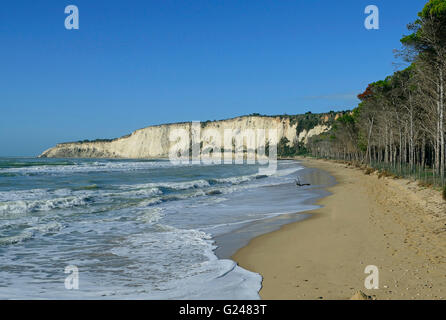 Strand, Eraclea Minoa, Südküste, Insel der Sicilia, Sizilien, Italien, Mittelmeer, Europa Stockfoto